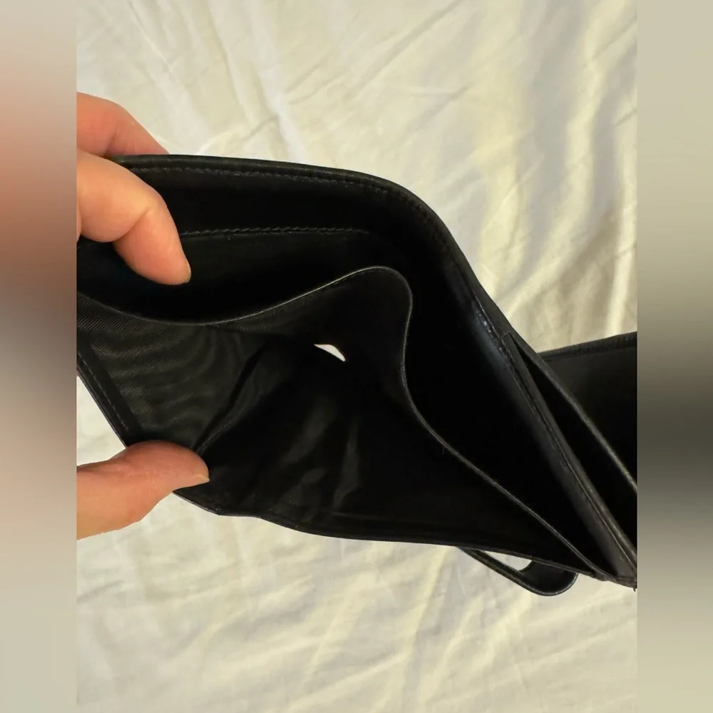 Authentic Gucci GG logo canvas Black leather Wallet - Picture 10 of 15